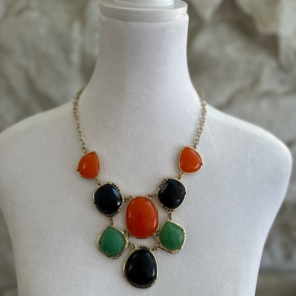 Multicolor Statement Necklace - Picture 1 of 5
